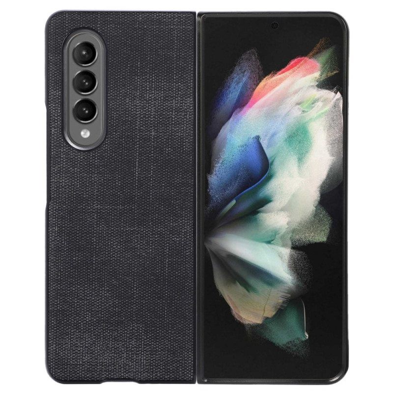 Case Samsung Galaxy Z Fold 4 Kudottu Keinonahka