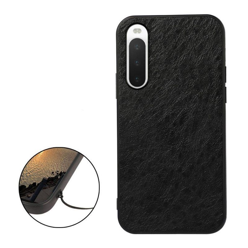 Case Sony Xperia 10 IV Nahkaefekti