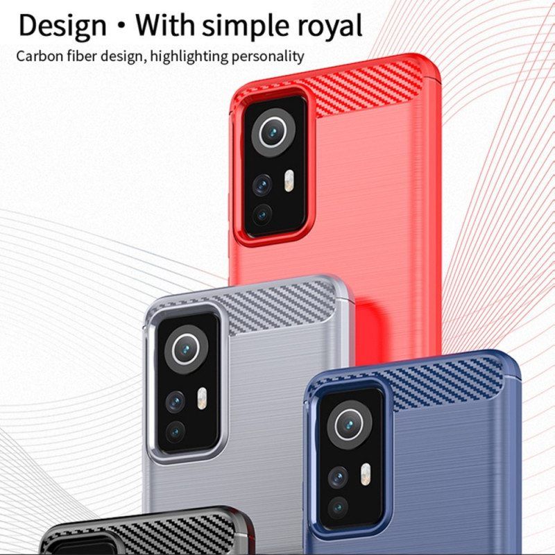 Case Xiaomi 12 / 12X Mofi Harjattu Hiilikuitu