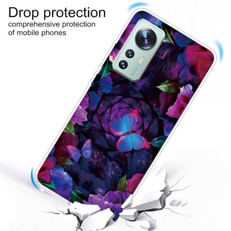 Case Xiaomi 12 / 12X Muunnelma Perhosia