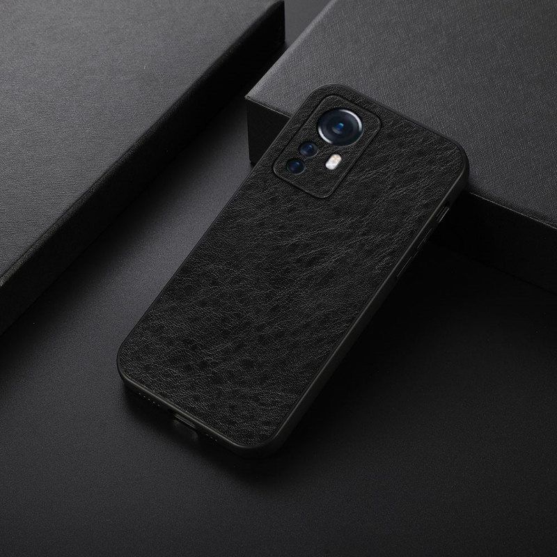 Case Xiaomi 12 Pro Elegance Leather Effect