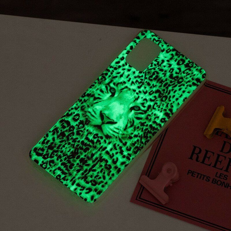 Case Xiaomi Redmi Note 10 / 10S Fluoresoiva Leopard