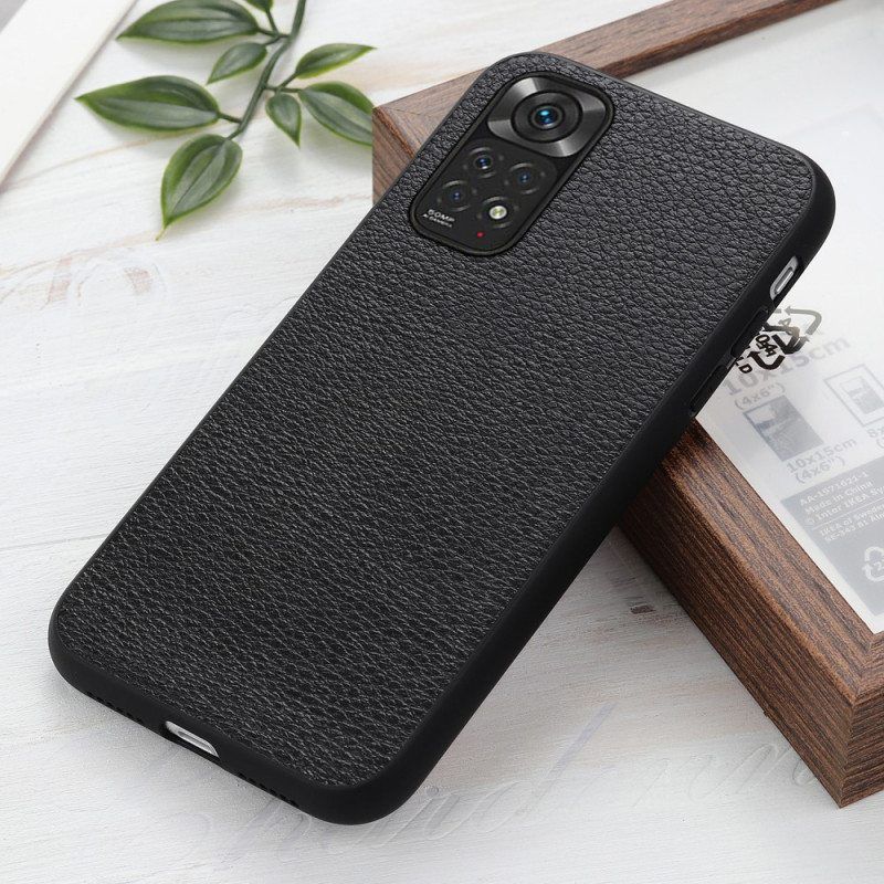 Case Xiaomi Redmi Note 11 / 11S Aitoa Litsi-nahkaa