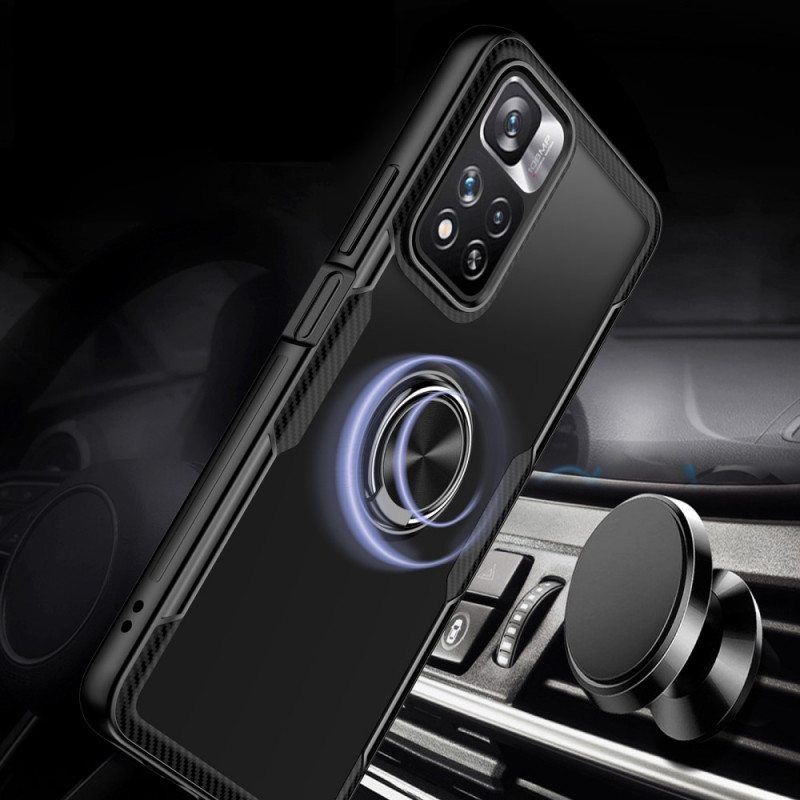 Case Xiaomi Redmi Note 11 Pro Plus 5G Hiilikuitumetallirengas