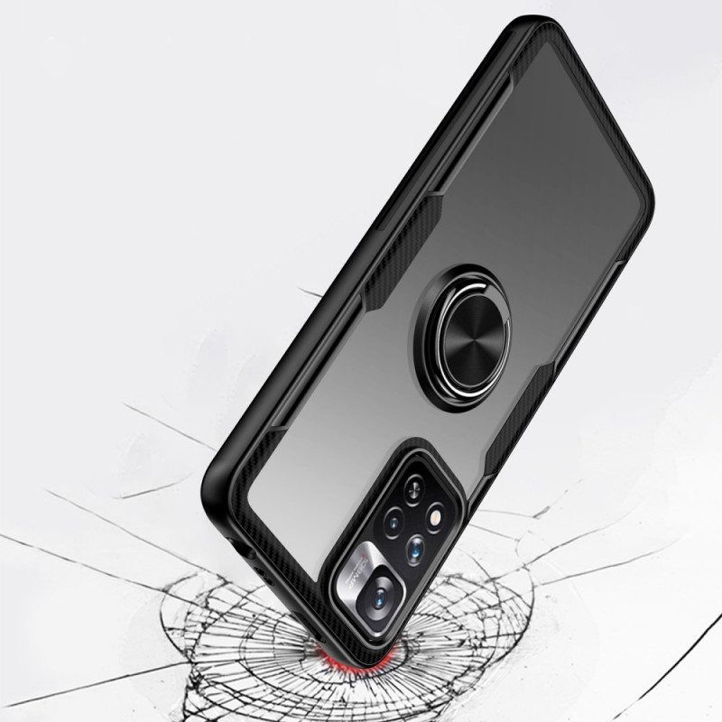 Case Xiaomi Redmi Note 11 Pro Plus 5G Hiilikuitumetallirengas