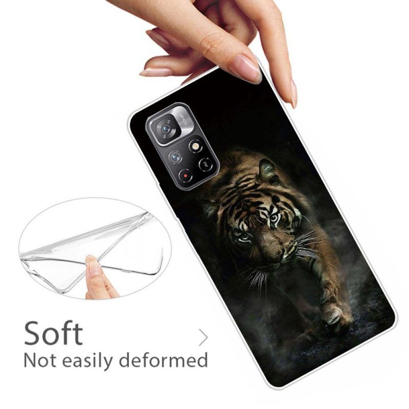 Case Xiaomi Redmi Note 11 Pro Plus 5G Joustava Tiger