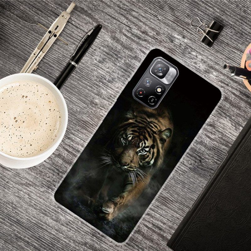 Case Xiaomi Redmi Note 11 Pro Plus 5G Joustava Tiger