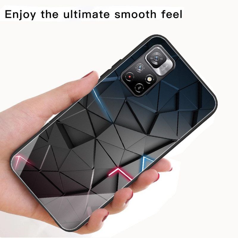 Case Xiaomi Redmi Note 11 Pro Plus 5G Karkaistu Lasi Geometria