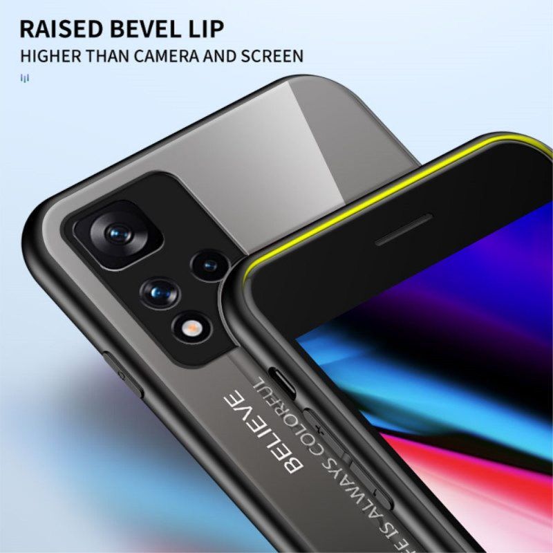 Case Xiaomi Redmi Note 11 Pro Plus 5G Karkaistu Lasi Hello