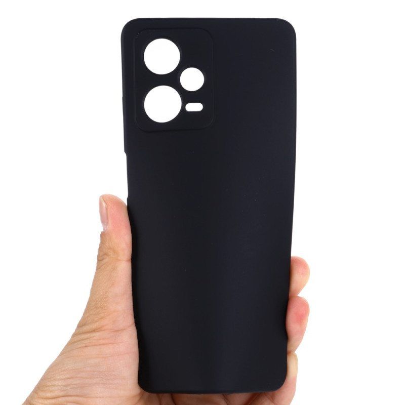 Case Xiaomi Redmi Note 12 Pro Nestemäinen Silikoni Kaulanauhalla