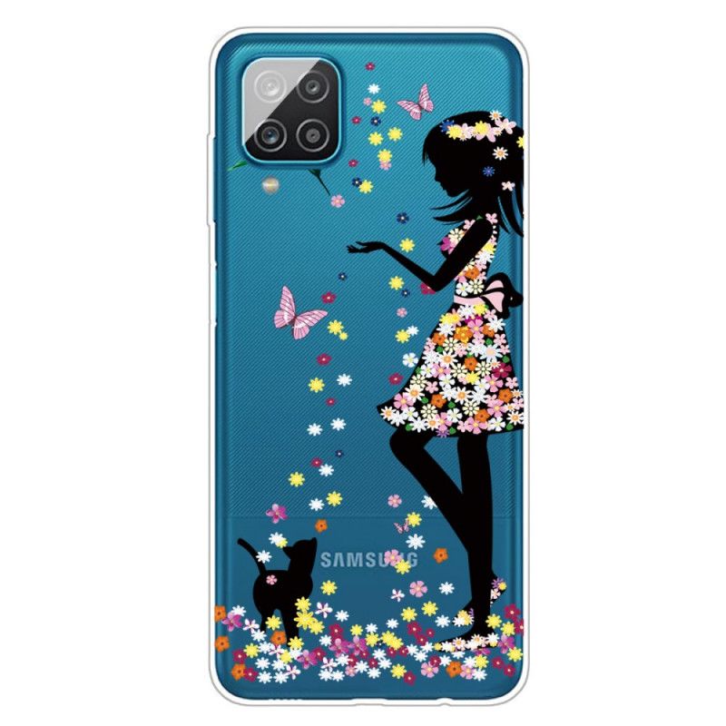 Case Kuoret Samsung Galaxy A12 Puhelinkuoret Kaunis Kukkapää