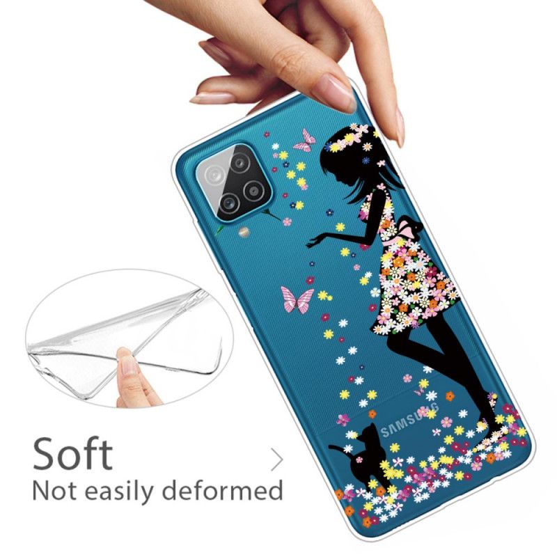 Case Kuoret Samsung Galaxy A12 Puhelinkuoret Kaunis Kukkapää