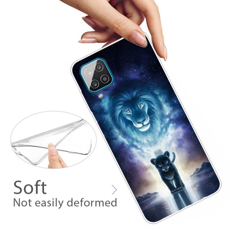 Case Kuoret Samsung Galaxy A12 Puhelinkuoret Leijonanpentu