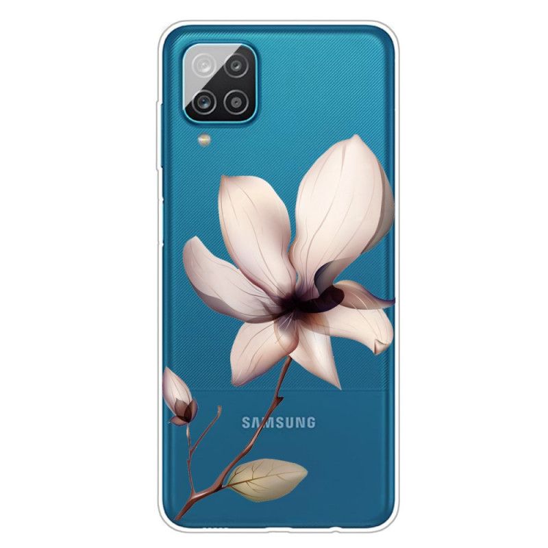 Kuori Samsung Galaxy A12 Ensiluokkainen Kukka Suojakuori