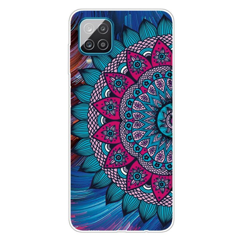 Kuori Samsung Galaxy A12 Värikäs Mandala