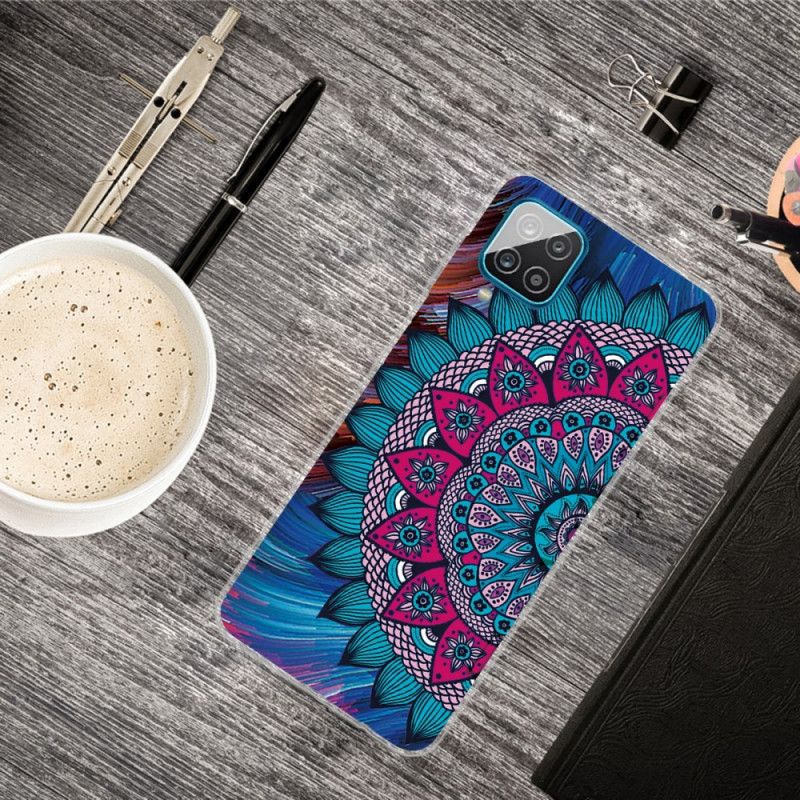 Kuori Samsung Galaxy A12 Värikäs Mandala