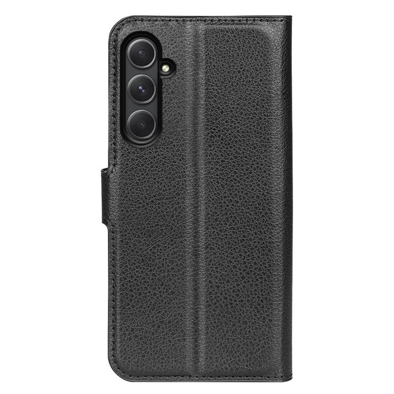 Nahkakotelo Samsung Galaxy A55 5g Classic Litchi Faux Leather