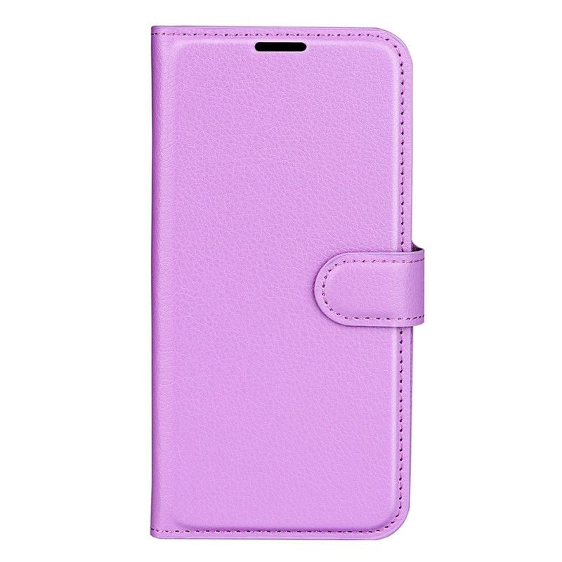 Nahkakotelo Samsung Galaxy A55 5g Classic Litchi Faux Leather