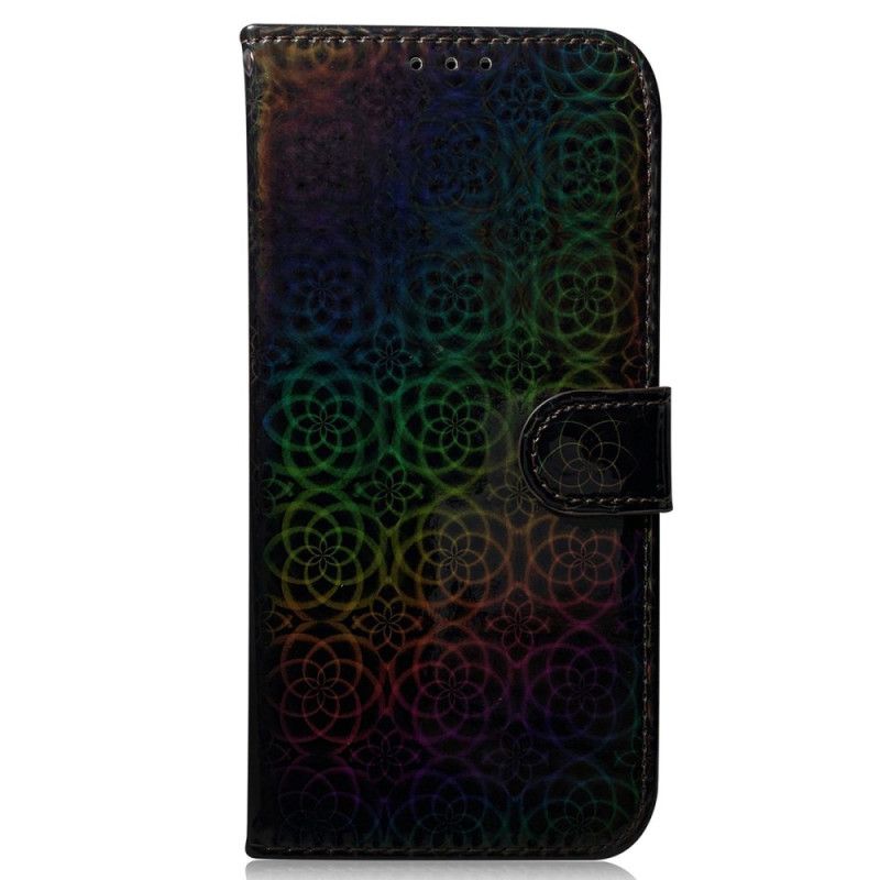 Nahkakotelo Samsung Galaxy A55 5g Strappy Disco -tyyli