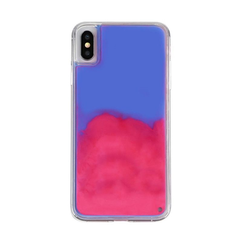 Case Kuoret iPhone XS Vihreä Oranssi Puhelinkuoret Valovoima