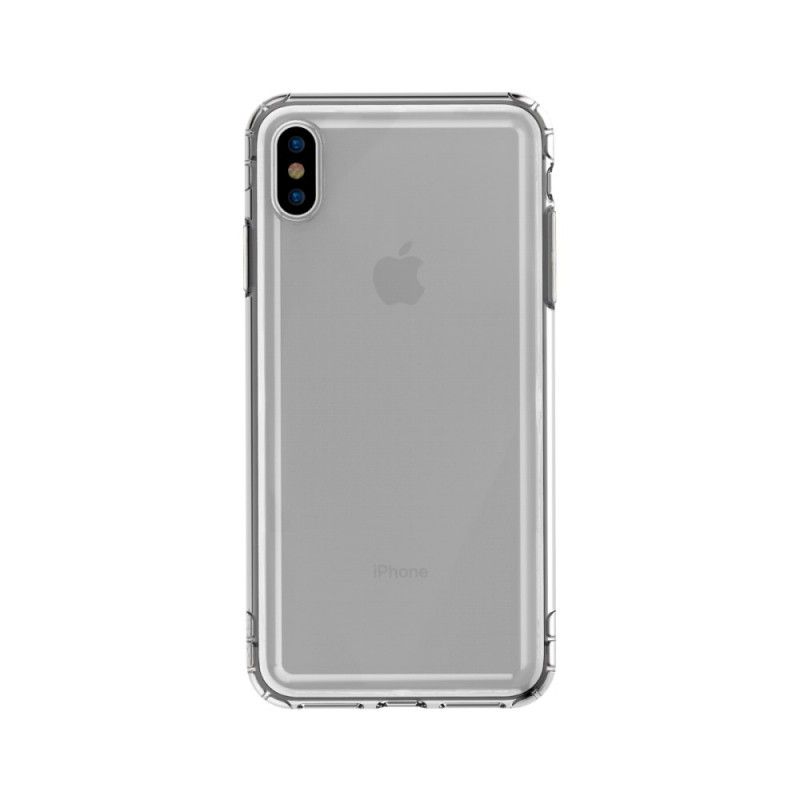 Kuori iPhone XS Läpinäkyvä Baseus-Turvatyynyt