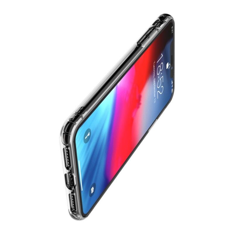 Kuori iPhone XS Läpinäkyvä Baseus-Turvatyynyt