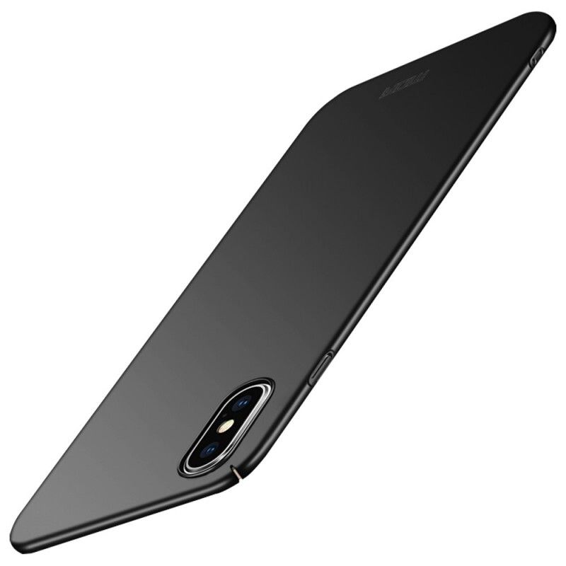 Kuori iPhone XS Punainen Musta Mofi Suojakuori