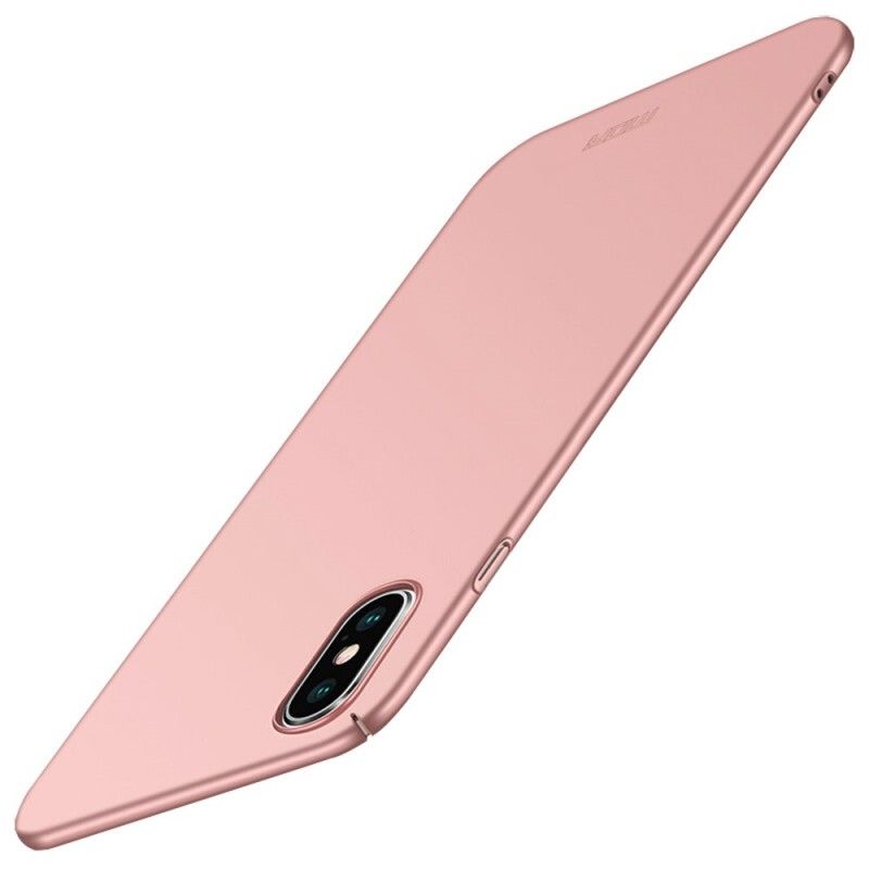 Kuori iPhone XS Punainen Musta Mofi Suojakuori