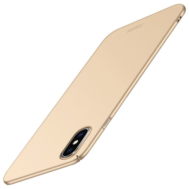 Kuori iPhone XS Punainen Musta Mofi Suojakuori