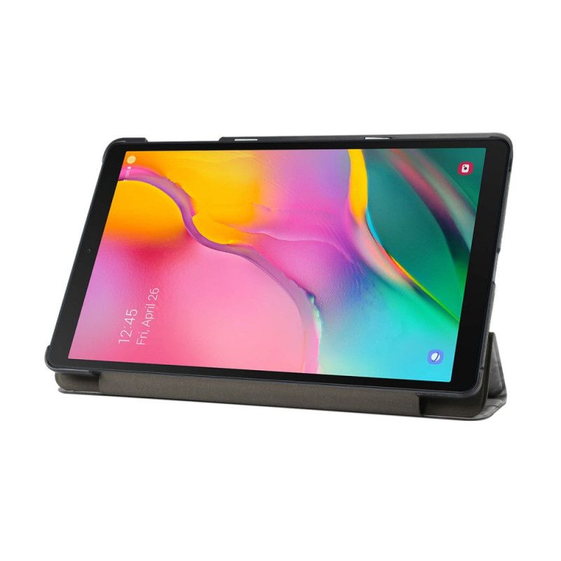 Älykotelo Samsung Galaxy Tab A 10.1 (2019) Harmaa Valkoinen Marmorityyli