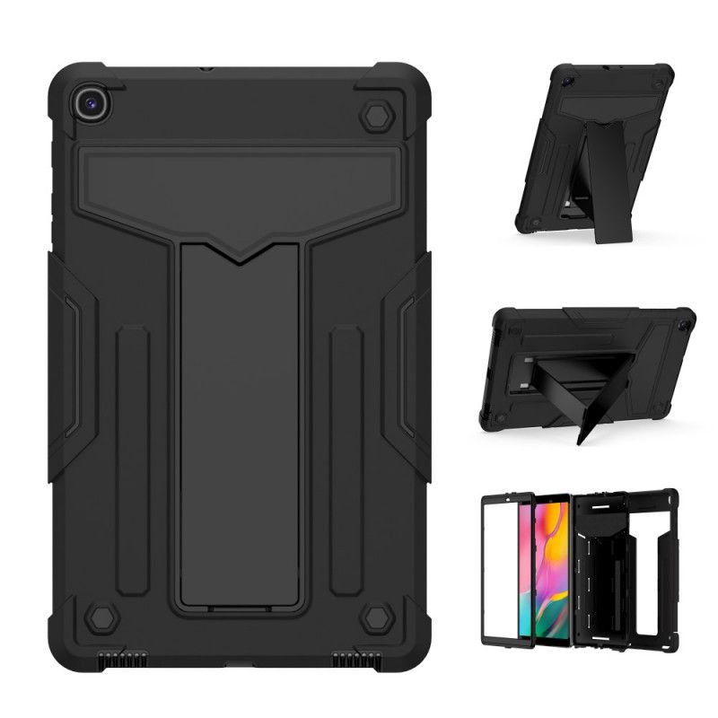 Case Kuoret Samsung Galaxy Tab A 10.1 (2019) Harmaa Musta Puhelinkuoret Kestävä Taitettava Tuki