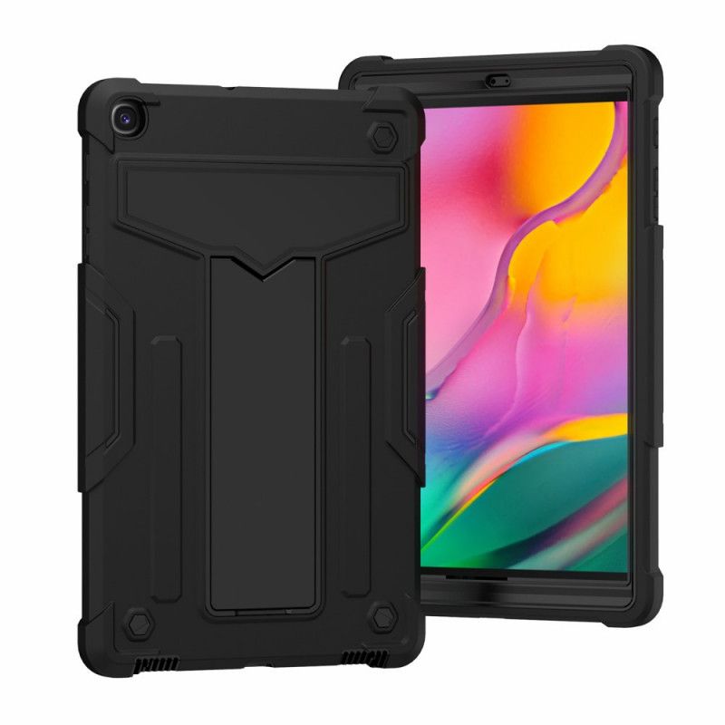 Case Kuoret Samsung Galaxy Tab A 10.1 (2019) Harmaa Musta Puhelinkuoret Kestävä Taitettava Tuki