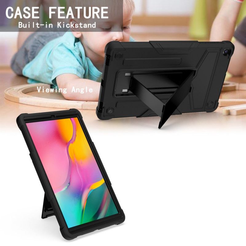 Case Kuoret Samsung Galaxy Tab A 10.1 (2019) Harmaa Musta Puhelinkuoret Kestävä Taitettava Tuki