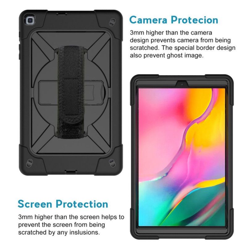 Case Kuoret Samsung Galaxy Tab A 10.1 (2019) Magenta Musta Puhelinkuoret Monitoiminen