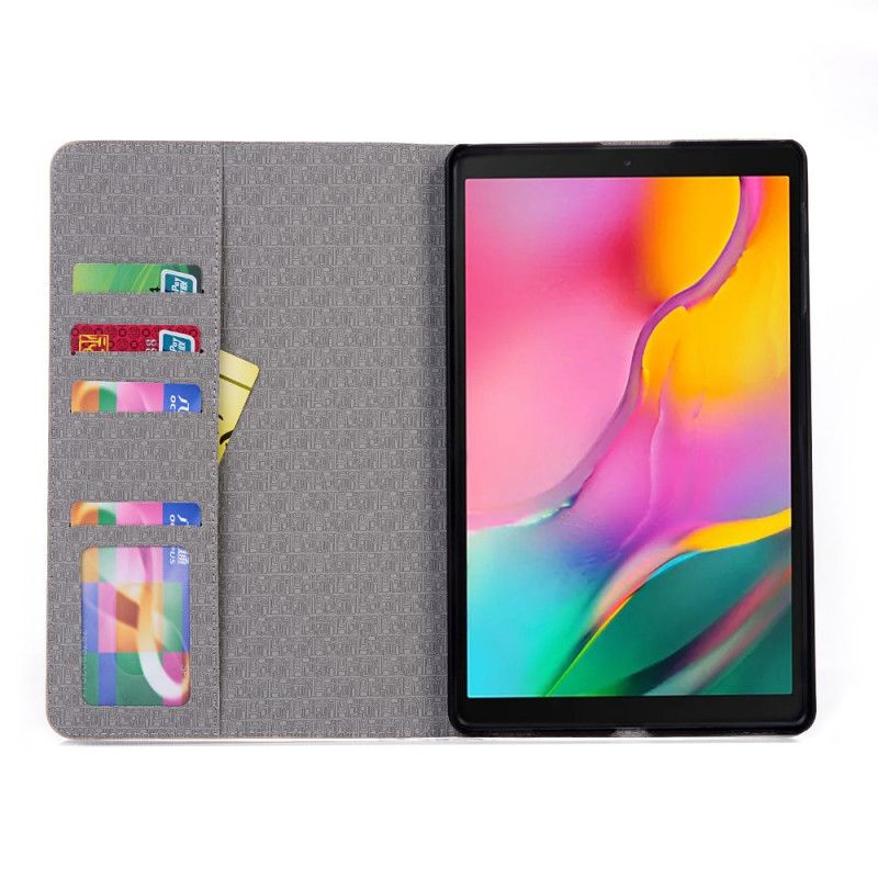 Case Samsung Galaxy Tab A 10.1 (2019) Ruskea Harmaa Puhelinkuoret Vuosikortti