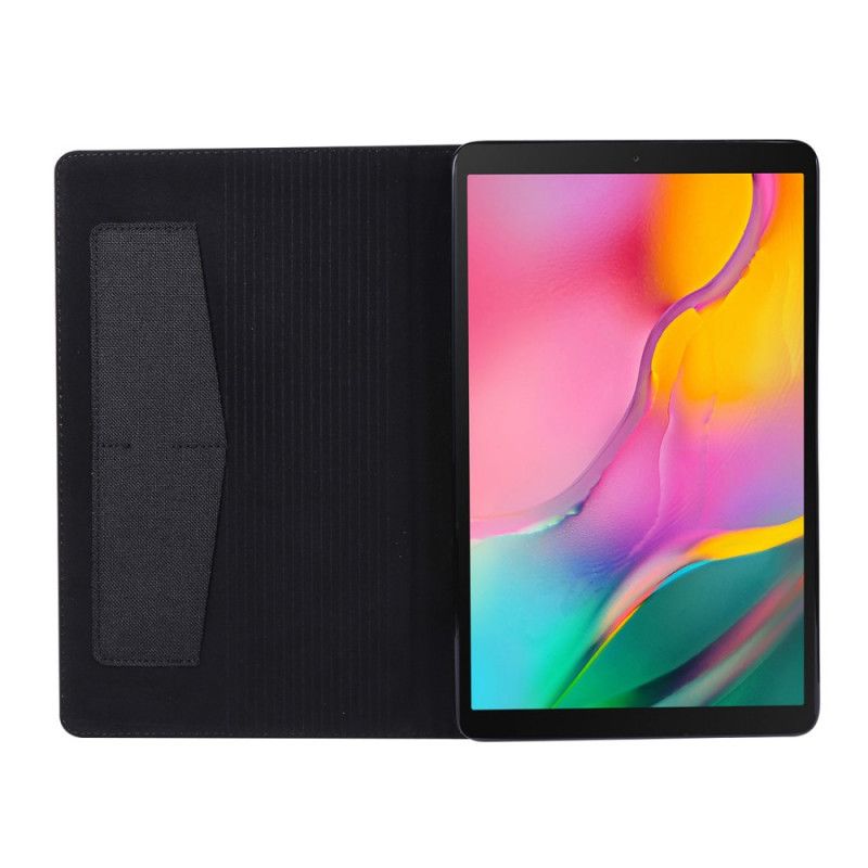 Kuoret Samsung Galaxy Tab A 10.1 (2019) Harmaa Musta Kangas