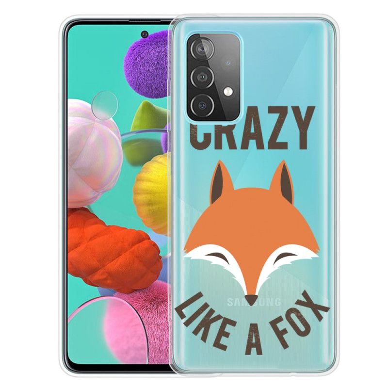 Case Kuoret Samsung Galaxy A52 4G / A52 5G Puhelinkuoret Kettu / Hullu Kuin Kettu