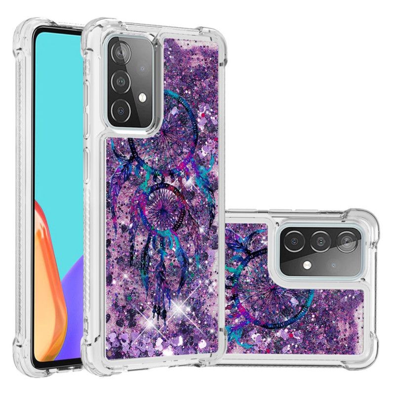 Case Kuoret Samsung Galaxy A52 4G / A52 5G Puhelinkuoret Kimalteleva Unisieppari