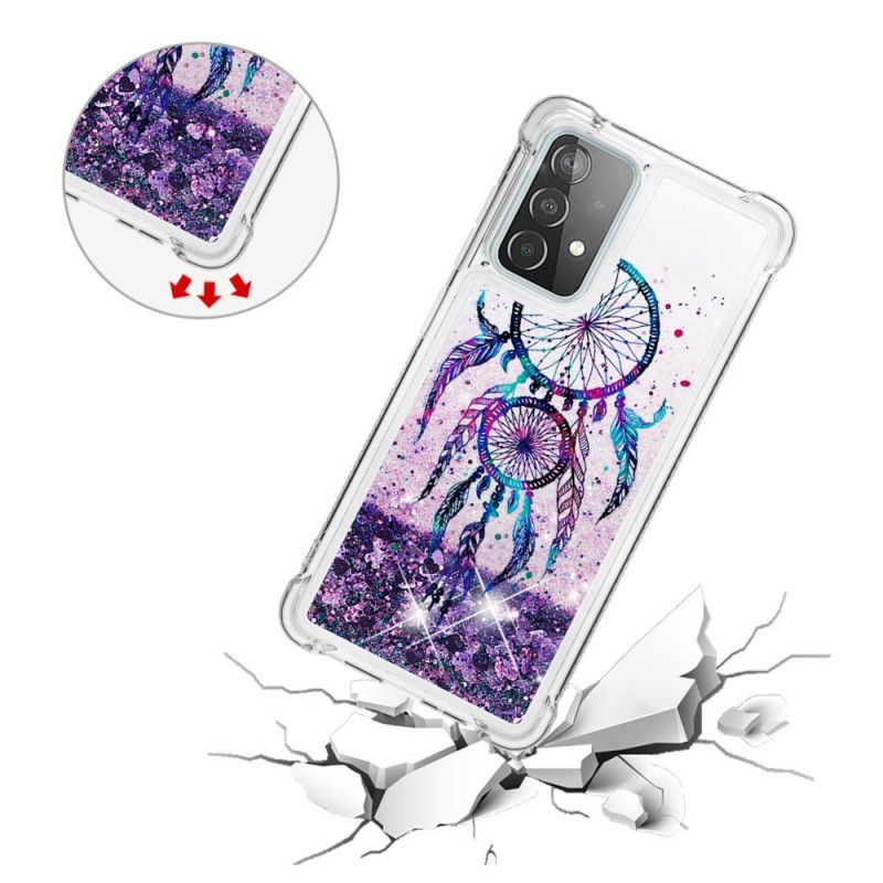 Case Kuoret Samsung Galaxy A52 4G / A52 5G Puhelinkuoret Kimalteleva Unisieppari