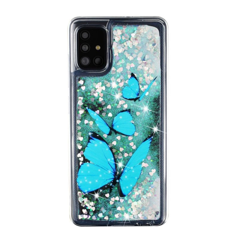 Case Kuoret Samsung Galaxy A52 4G / A52 5G Puhelinkuoret Kimaltelevat Lentävät Perhoset