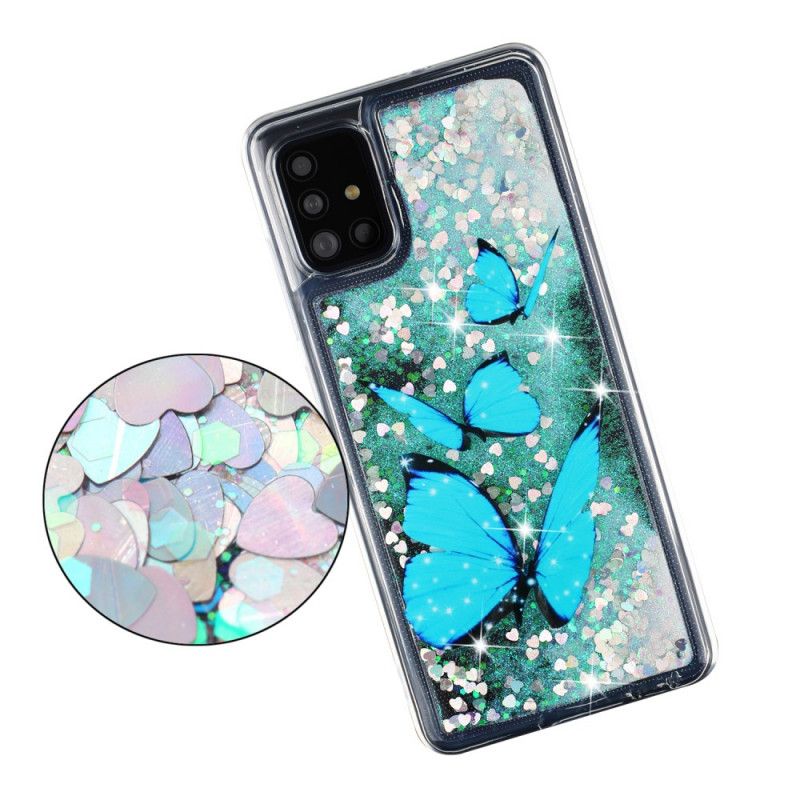 Case Kuoret Samsung Galaxy A52 4G / A52 5G Puhelinkuoret Kimaltelevat Lentävät Perhoset