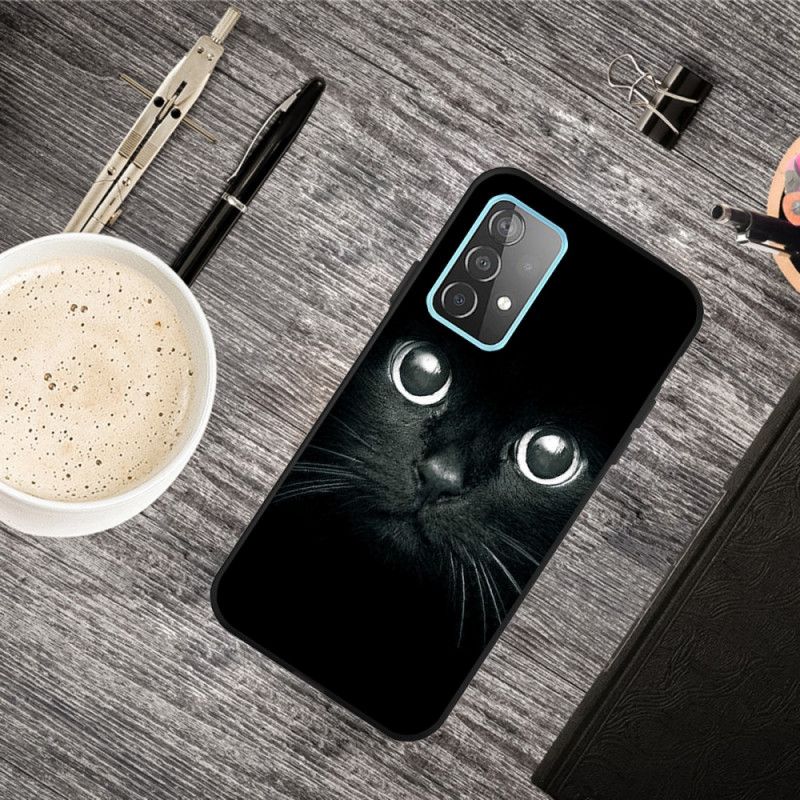 Case Kuoret Samsung Galaxy A52 4G / A52 5G Puhelinkuoret Kissan Silmät