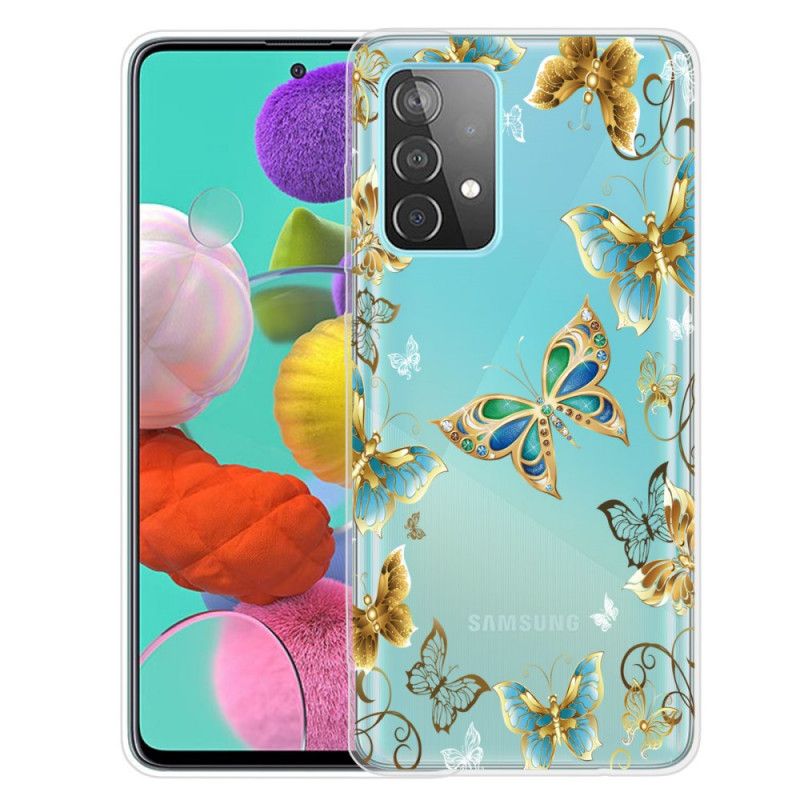 Case Kuoret Samsung Galaxy A52 4G / A52 5G Puhelinkuoret Perhoset