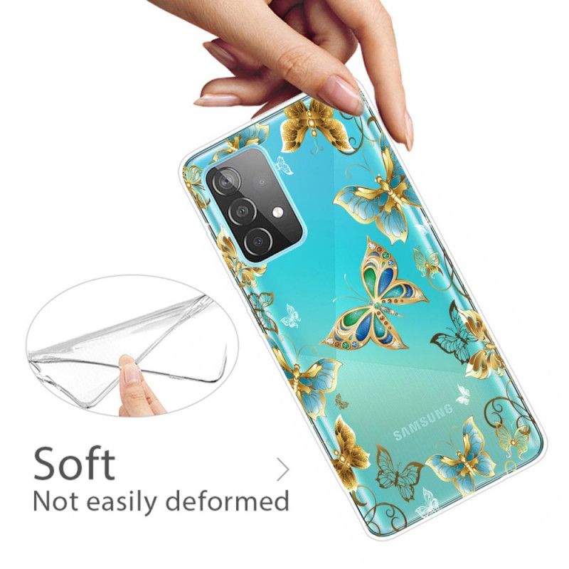 Case Kuoret Samsung Galaxy A52 4G / A52 5G Puhelinkuoret Perhoset