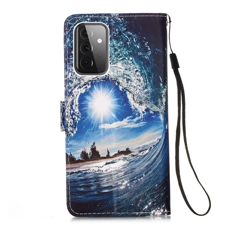 Flip Case Samsung Galaxy A52 4G / A52 5G Rakasta Aalto