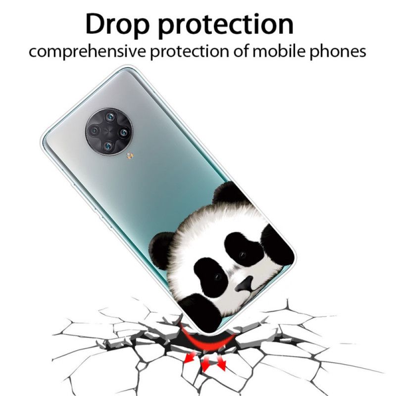 Kuori Xiaomi Poco F2 Pro Läpinäkyvä Panda Suojakuori