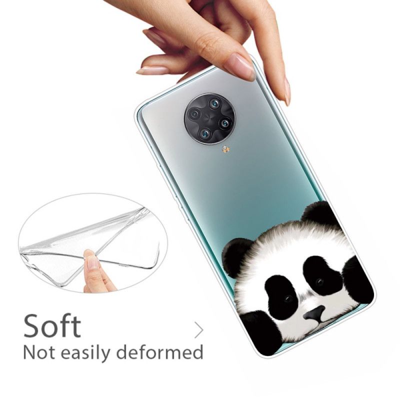 Kuori Xiaomi Poco F2 Pro Läpinäkyvä Panda Suojakuori