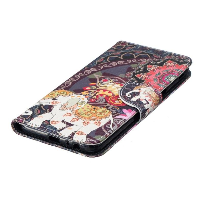 Flip Case Samsung Galaxy J6 Plus Etninen Norsu Mandala