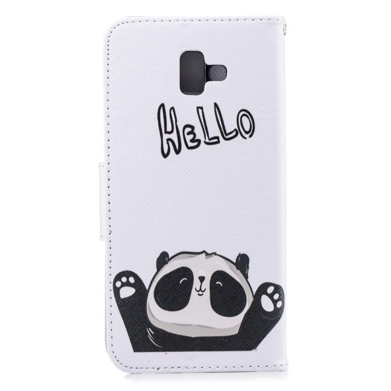 Kotelot Samsung Galaxy J6 Plus Hei Panda