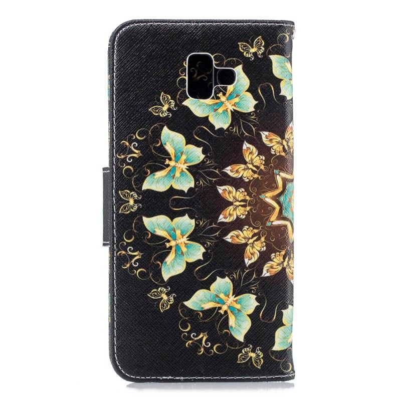 Kotelot Samsung Galaxy J6 Plus Perhonen Mandala